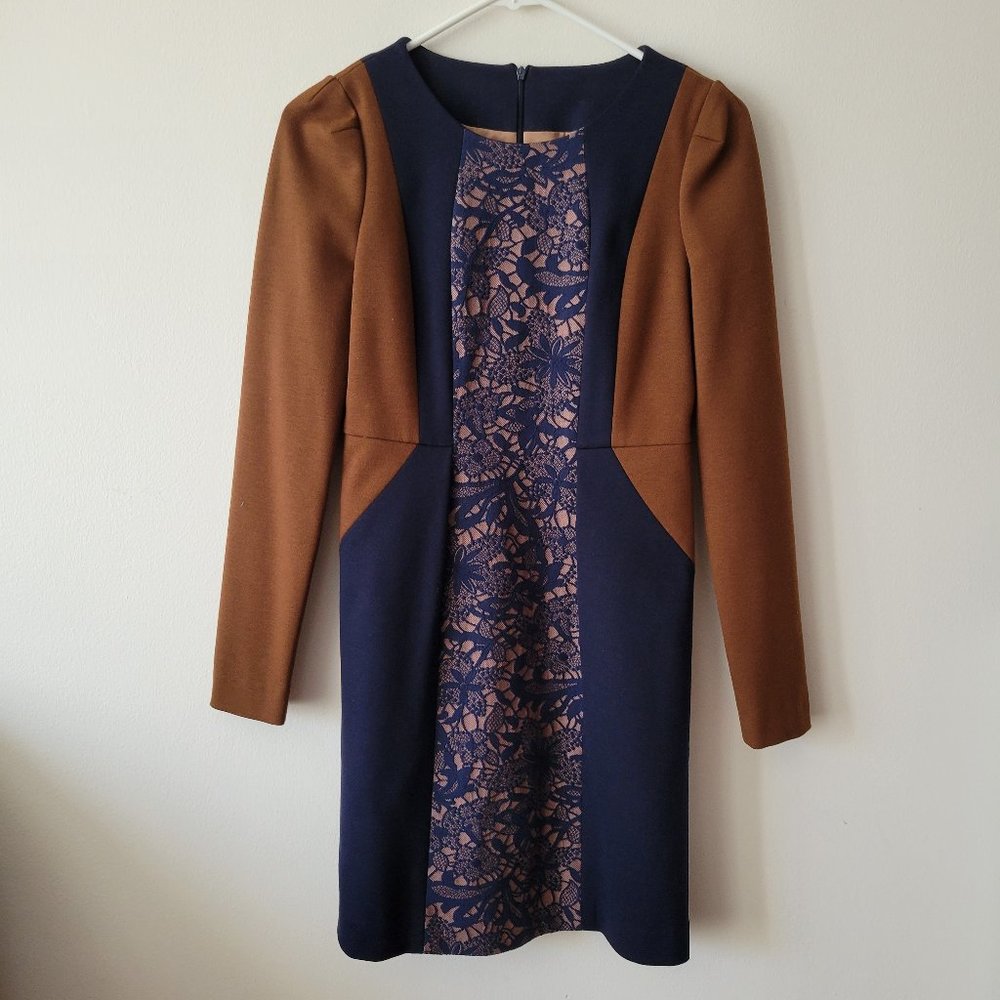 K-Fashion OZOC Lace Mini Dress